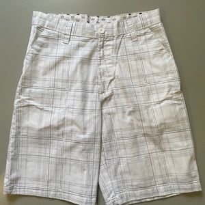 Blue Crown Plaid Shorts